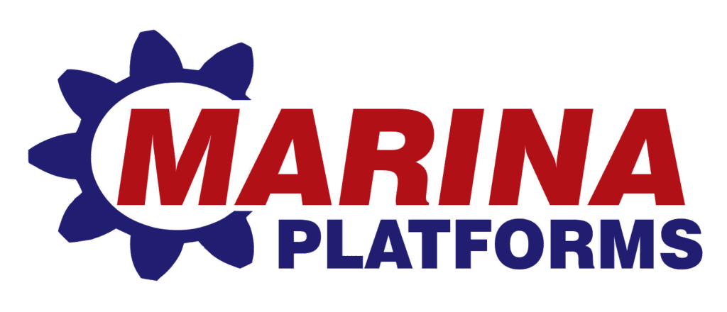 Marina Platforms Logo شعار شركة مارينا بلاتفورمز