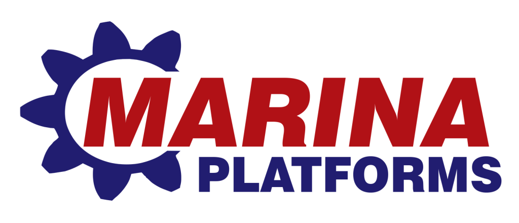 Marina Platforms Logo شعار شركة مارينا بلاتفورمز